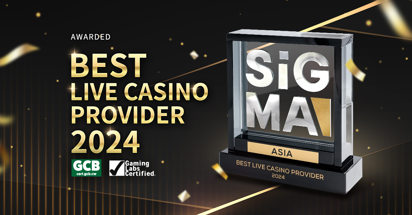 Mejor Proveedor de Casino en Vivo en los Premios SiGMA Asia 2024